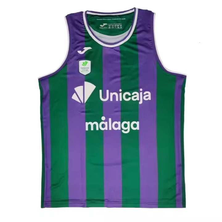 Camiseta Unicaja Malaga Primera Equipación Liga Endesa 2025 Joma Joma - 1