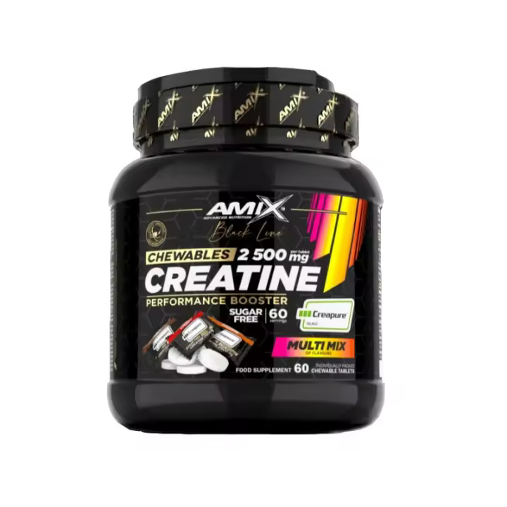 Creatina Creapure 60 Tabletas Creatina Masticables - Amix - 1