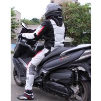 Pantalones De Motocicleta Para Hombre Verano Transpirables Protección Profesional Con Sobrevisor Impermeable Y Protetores De Rodilla Removibles - details 14