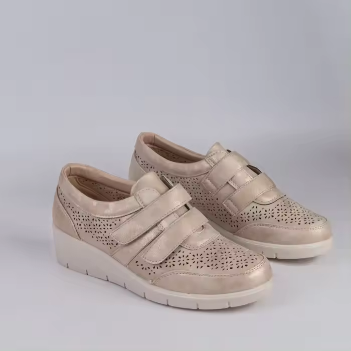 ZAPATO MUJER PLATINO 54737 - 1