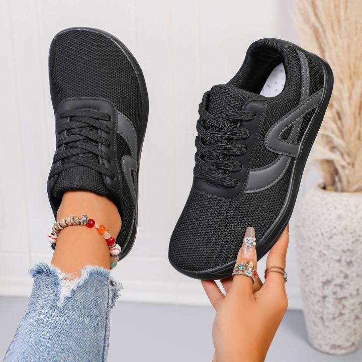 Women Mesh Sneakers Lightweight Breathable Running Shoes Casual Walking Footwear Comfy Tennis Athletic Shoes Plus Size 35-41