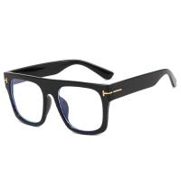 Gafas Antiglareante Retro De Marco Grueso Cuadrado Para Hombres Y Mujeres Gafas Planas De Moda Con Filtro Anti-Luz Azul - details 4