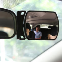 Espejo Rotativo Para Coche De Bebé Vista Trasera Seguridad Asiento Trasero Espejo Auxiliar De Observación Interna Del Coche Monitor De Bebé - details 2