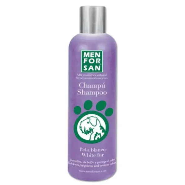 Menforsan Champu Pelo Blanco Perros 300ml - 1