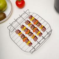 Rack De Doble Capa Para Air Fryer Accesorios Multifuncionales Para Fritera Marca NoEnName_Null Origen Mainland China Tipo Herramientas - details 2