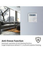 Termostato De Pared Inalámbrico Opentherm Para Boilero Batería De Alta Eficiencia RF OT Controlador De Temperatura Para Boilero De Gas Soporte Semanal Y Calibración - details 14