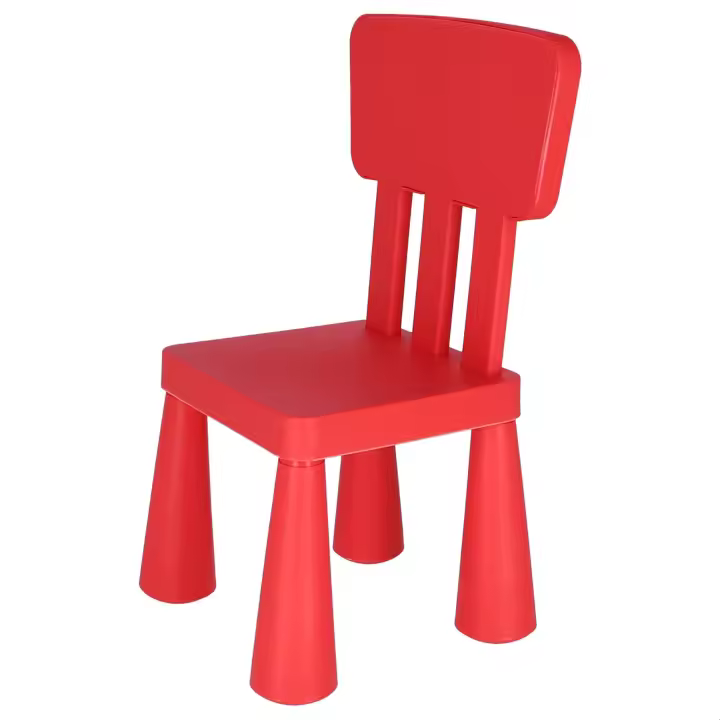 Silla Infantil Azul de Plástico Resistente - Diseño Imaginativo - 1