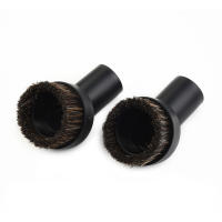 2pcs Cepillo De Pelo De Caballo Redondo Para Aspiradora Herramienta De Limpieza Partes De La Aspiradora Cepillo De Polvo Con Diámetro Interno De 32mm - details 18