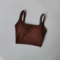 Sudadera Deportiva Para Mujer Con Correa En Hombro Y Espalda Hermosa Absorbedora De Choques Suéter De Yoga Deporte Fitness Running Outerwear Chaleco - details 9