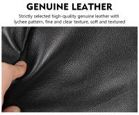 Mochila De Cuero Genuino 100% Para Hombres Moda Natural Negocios Lujo Con Capacidad Para Portátil De 15.6 Pulgadas Bolsa Escolar Para Estudiantes Y Chicos - details 5