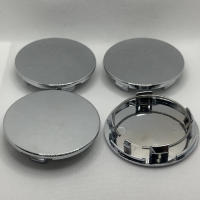 Juego De 4 Cubiertas De Eje Para Ruedas De Coche 70mm Negro Y Plateado ABS Protección Contra Polvo Accesorios De Modificación De Coche - details 4