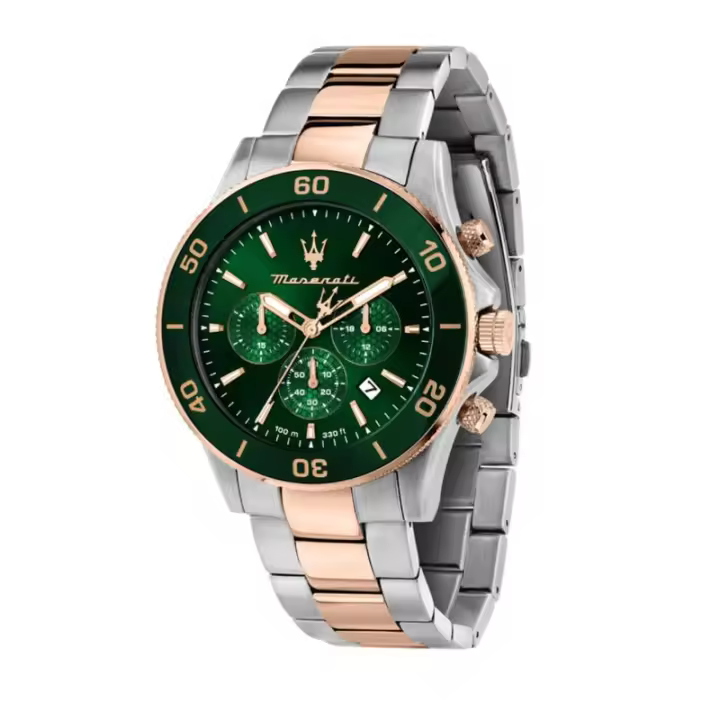 Reloj Maserati R8873600004 Competizione Green Dial Hombre - 1
