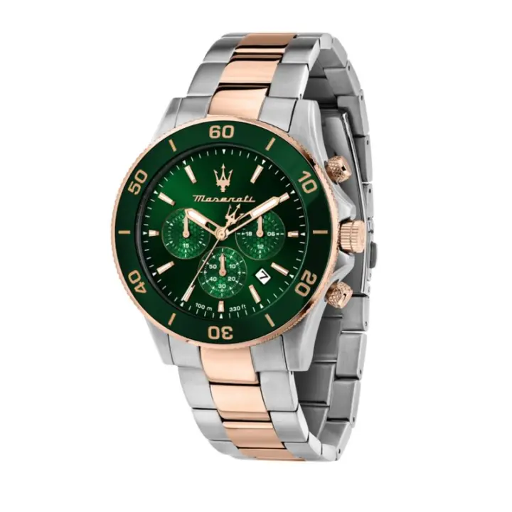 Reloj Maserati R8873600004 Competizione Green Dial Hombre - 1