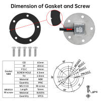 Sensor De Nivel De Combustible AD 100-500MM 0-190ohm 2IN1 Medidor De Nivel De Combustible Con Alarma Pantalla LCD Para Coche Camión - details 12