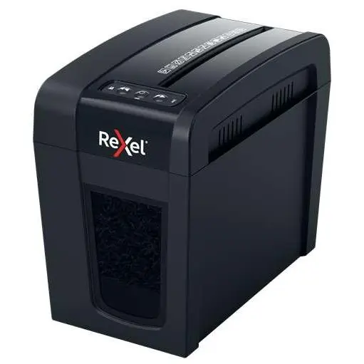 Rexel secure x6-sl whisper-shred destructora de papel manual corte en particulas - destruye hasta 6 hojas - 10l - 1