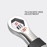 Llave Universal Multifuncional 23 En 1 Set Ratchets Ajustable 7-19mm CR-V Herramienta Manual Flexible Para Reparación De Coches - details 2