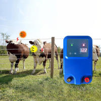 Energizador De Valla Eléctrica 1.5J 10KM Cargador De Valla Portátil Para Granjas Controlador De Campo OEM - details 5