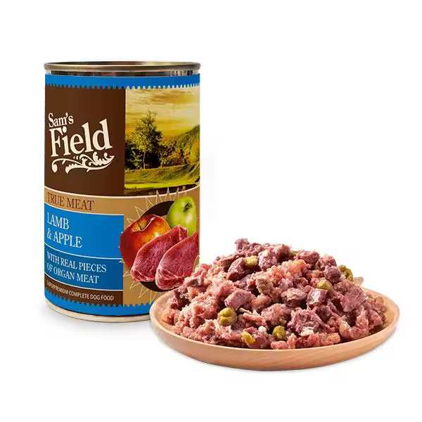 Sam's Field Cordero & Manzana 6x400 gr - 1