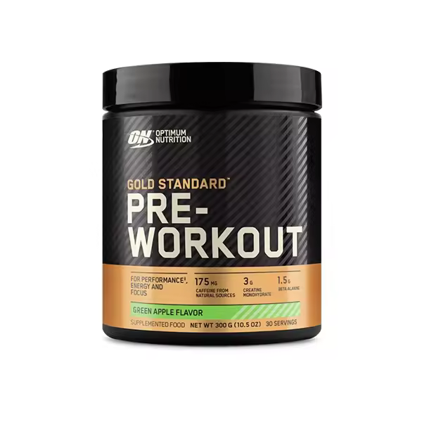 Optimum Nutrition - Gold Standard Pre WorkOut x 330 g - Aporte de energía - Con cafeína -  Sabor: Frambuesa azul - 1
