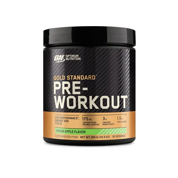 Optimum Nutrition - Gold Standard Pre WorkOut x 330 g - Aporte de energía - Con cafeína -  Sabor: Frambuesa azul - 1