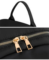 Mochila De Viaje Grande Para Mujeres En Nylon De Alta Calidad Bolsa Escolar Para Adolescentes Con Múltiples Bolsillos Y Cierre De Cremallera Estilo Fashion - details 20