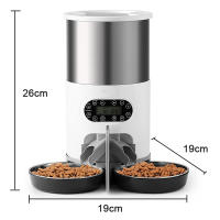 Dispensador Automático De Alimentos Para Mascotas Inteligente Con APP Timer Dual Acero Inoxidable Alimentación Remota Adecuado Para Gatos Y Perros - details 12