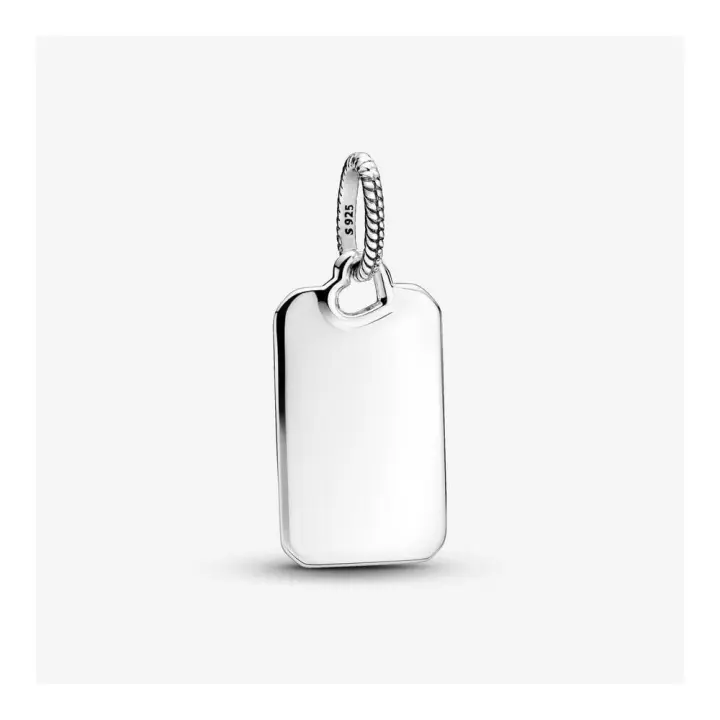 398611C00 - Colgante Rectangular de Plata de Ley Personalizable | Pandora 398611C00 398611C00 PANDORA Raíz Novedades Joyas de Plata Joyas Pandora MUJER inicio Charm Pandora Grabado online Mujer Pandora Original - 1