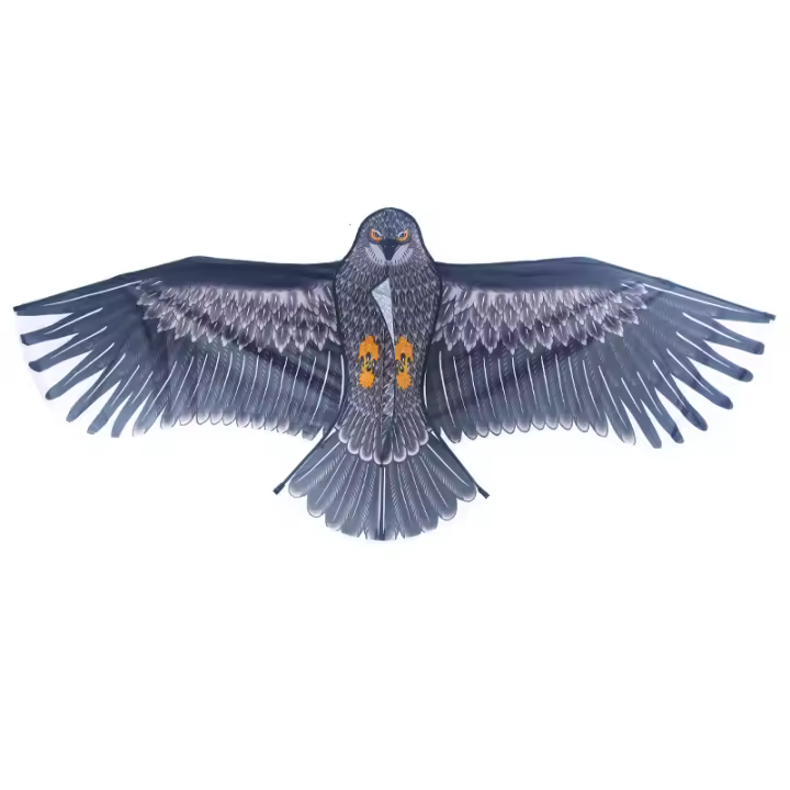 YongJian Pájaro Gigante De Lechuza Con Cuerda De Vuelo De 100m Juguete De Tela Para Jardín Deportes Al Aire Libre Divertido Repelente De Pájaros Para Adultos - 1