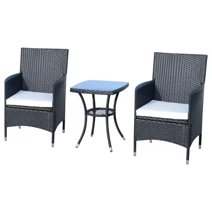 Juego de asiento de muebles de Balcón para 2 personas - 1