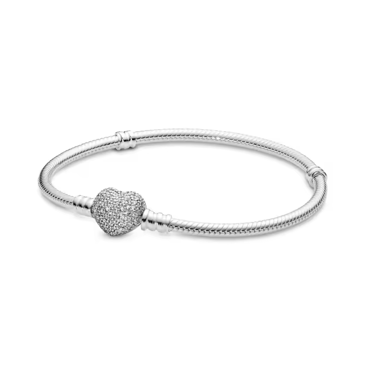 Pulsera Pandora Moments Cierre Corazón - 1
