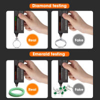 Bolígrafo De Indicador LED Para Pruebas De Diamantes Selectores De Joyas Con Almacenamiento En Bolsa Herramienta De Detector De Precisión Alta - details 2