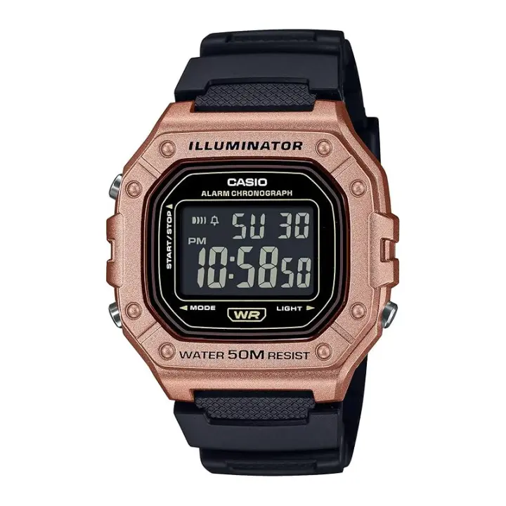 Reloj Casio Hombre Digital W-218hm-5bvef - 1