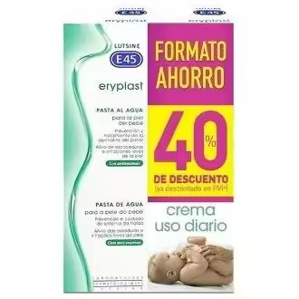 Lutsine Eryplast Duplo Pasta Al Agua 2X125Ml - 1