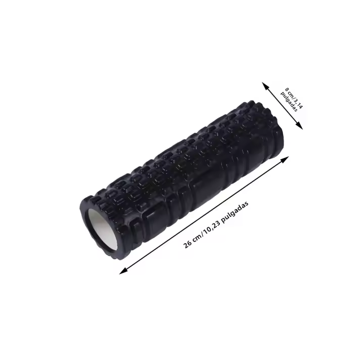 Rodillo De Masaje Para Musculos Columna De Yoga 33*14cm Set De Entrenamiento Para Espalda Con Gridas Envío Incluido - 1