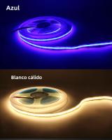 Tira De Luz LED COB 12V Alta Densidad 320LEDs/m RA90 Calor Natural Frío Rojo Azul Hielo Amarillo Rosa Flexible Para Iluminación Lineal - details 6