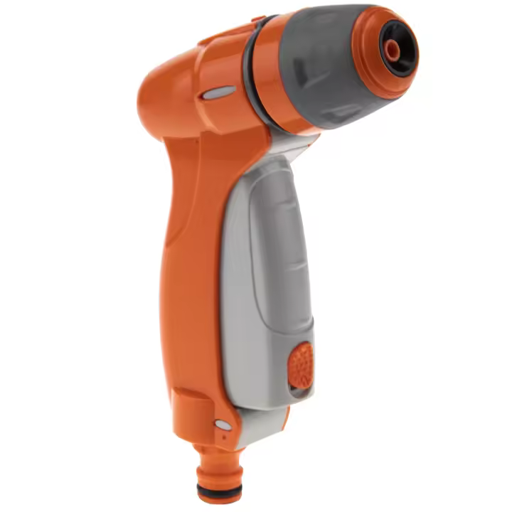 Pistola pulverizador de riego regulable 3 modos con conector rápido - PrimeMatik - 1