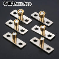 2 Pcs Locador De Puerta De Metal Y Madera Con Cabeza De Cobre Tono 8/10/12mm Diámetro 49*15mm Herramienta Para Puertas Deslizantes Y De Madera - details 12