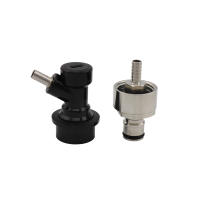 Tapa De Carbonación De Acero Inoxidable Para Botellas De Refrescos PET Y Cerveza Casa Con Barbacoa De 5/16" Tipo Ball Lock - details 0