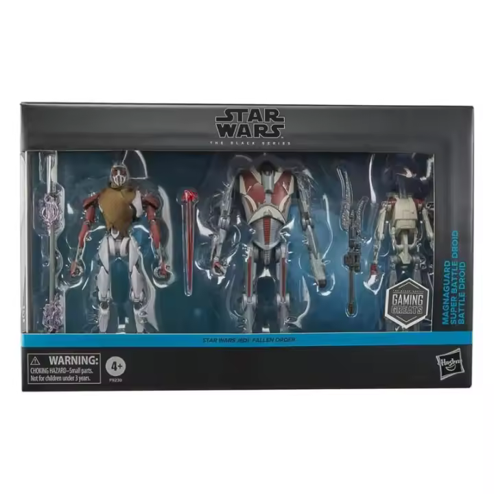 Star Wars Black Series Jedi: Survivor 3‑Pack – MagnaGuard, Super Battle Droid & battle droid - 1