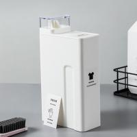Botella De Detergente De Lavandería Grande De 1000ml Recargable Y Reutilizable Organizador De Baño Botellas De Almacenamiento De Suavizante - details 10