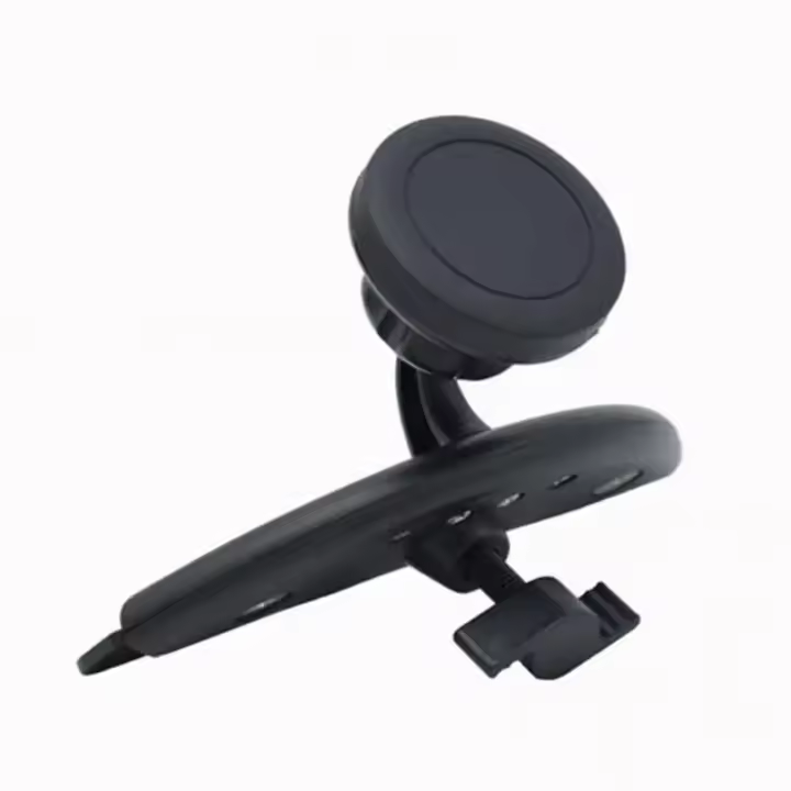Soporte De Teléfono Móvil Magnético 360 Grados Para Coche Universal CD Player Slot Compatible Con iPhone Tablet GPS Y Smartphone - 1