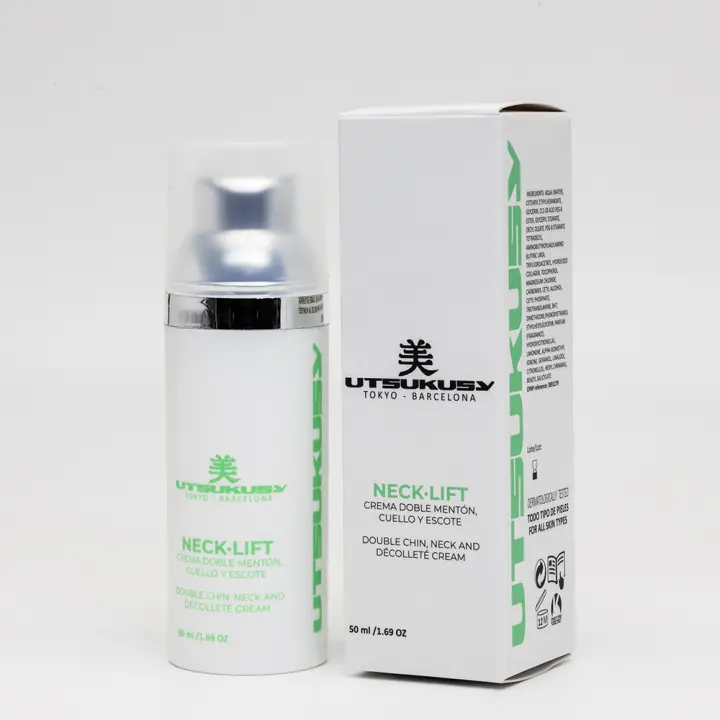 Utsukusy - Neck Lift Crema Cuello, Escote y Doble Mentón 50ml Lifting Anti-Flacidez - 1