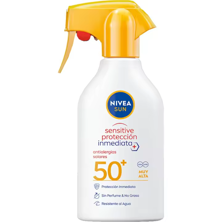 Nivea Sun Protección Solar SPF-50+ Leche Solar Antialergias 250ml - 1