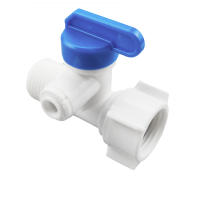 Adaptador De Agua 1/2'' Thread a 1/4 3/8 Tubo Para Válvula De Agua RO Filtro De Agua Suministro De Agua Inversa Sistema Para Purificador De Agua Grifo - details 5