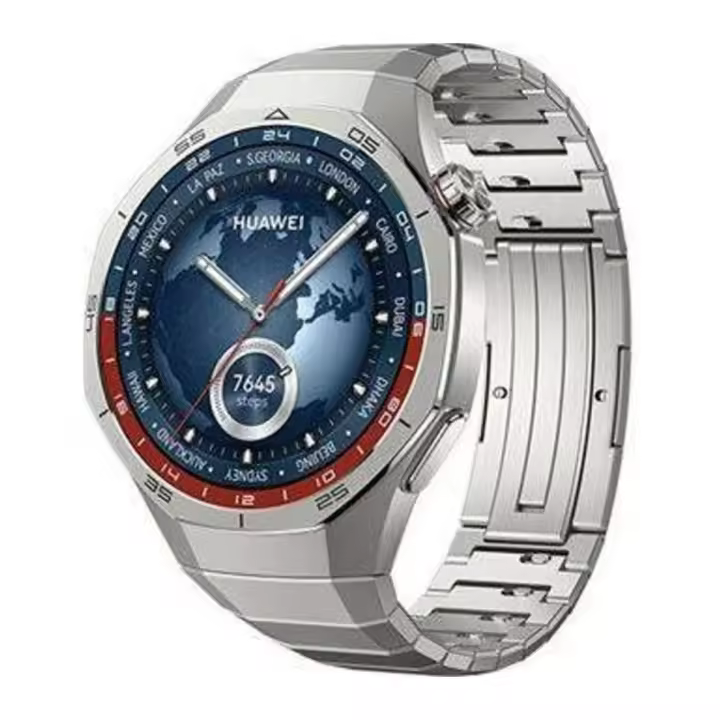 SMARTWATCH - Huawei Watch GT5 Pro 46mm, Llamadas BT, Respuesta con Teclado, 14 días batería, Compatible iOS/Android, Correa Fluoroelastómero Negro y Titanium - 1