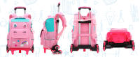 Varilla bolsa escolar de moda para niños y niñas, ligera, espina, mochila dorsa - details 5