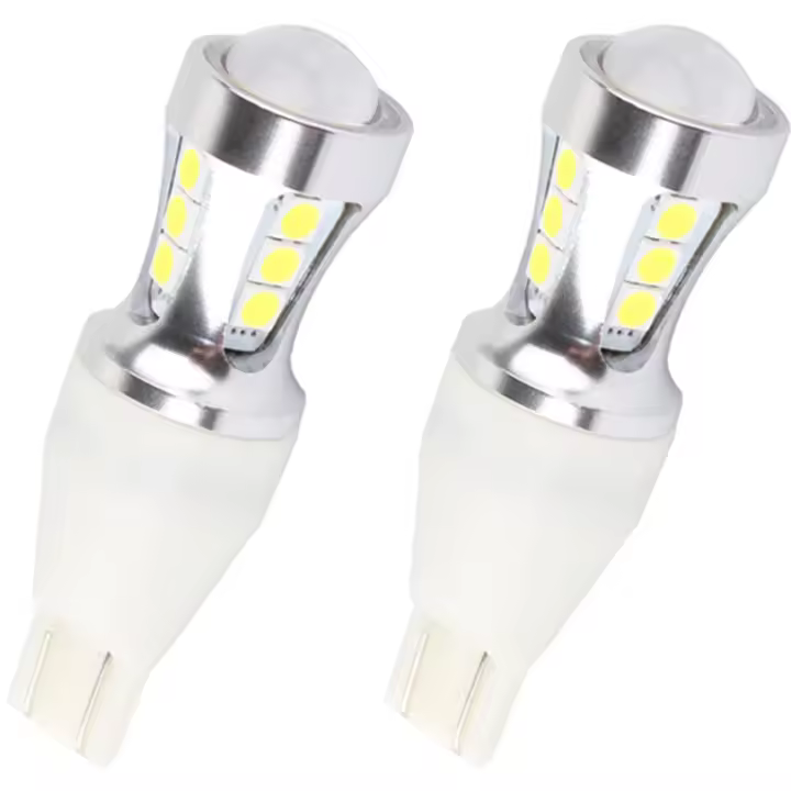 2Pcs T15 Bombillas LED W16W CANBUS 920 921 912 1000LM 3030SMD Luz Blanca Super Brillante Para Retroiluminación De Coche 6000K 12V Universal - 1