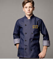 Chaquetas de cocina para niños: conjunto de chaqueta y gorro de chef infantil, ideal como regalo especial. - details 0