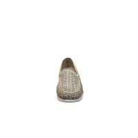 Mocasines y náuticos mujer AMARPIES AHJ28372AREN MOCASIN PICADO ARENA 35584 25V - details 1