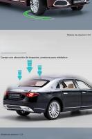 Modelo De Coche S680 a Escala 1:24 Con Puertas Abiertas Luz Y Sonido Función Retroceso Absorción De Choques Metal Para Coleccionistas Y Regalos Para Niños - details 7